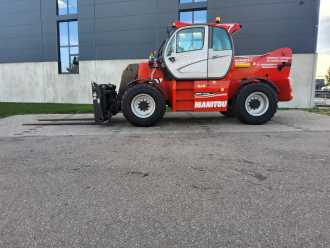 Used Forklift Truck MANITOU MHT 10130 DIESEL TELESKOPARMSTAPLER (12447317)
