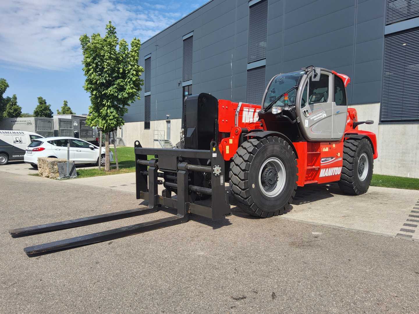 Used Forklift Truck MANITOU MHT 10180 DIESEL TELESKOPARMSTAPLER (12947681)