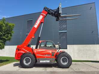 Used Forklift Truck MANITOU MHT 10180 DIESEL TELESKOPARMSTAPLER (12947681)