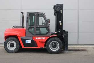 Used Forklift Truck MANITOU MI 80 D ST4 S2 DIESEL VIERRADFRONTSTAPLER (13067822)