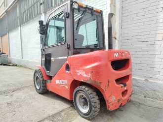 Used Forklift Truck MANITOU MI45D DIESEL VIERRADFRONTSTAPLER (13022666)