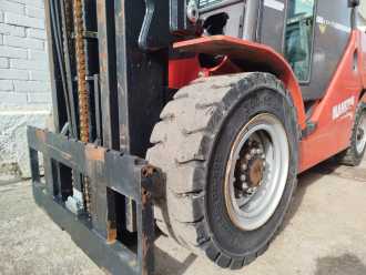 Used Forklift Truck MANITOU MI45D DIESEL VIERRADFRONTSTAPLER (13022666)