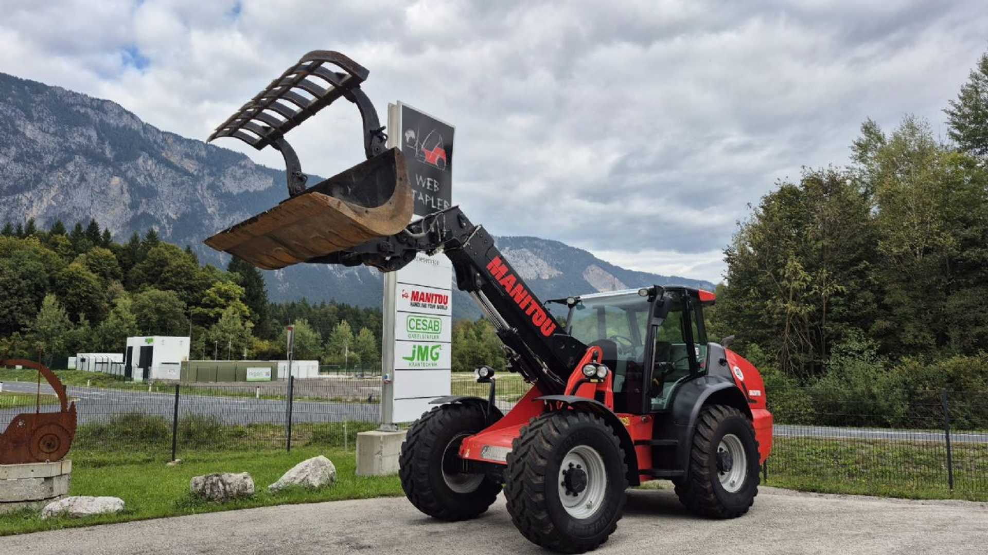 Used Forklift Truck MANITOU MLA-T 533-145 V+ DIESEL WEITERE (13058105)