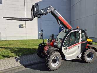 Used Forklift Truck MANITOU MLT 625 H CLASSIC DIESEL TELESKOPARMSTAPLER (13069833) backdrop