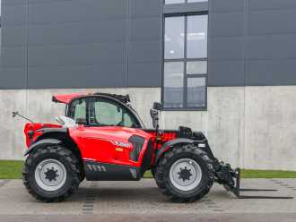 Used Forklift Truck MANITOU MLT 733 DIESEL TELESKOPARMSTAPLER (12815086)