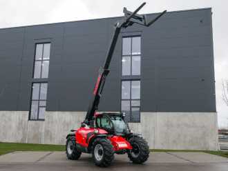 Used Forklift Truck MANITOU MLT 733 DIESEL TELESKOPARMSTAPLER (12815086)