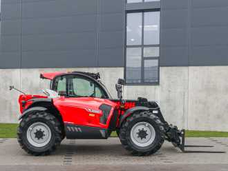 Used Forklift Truck MANITOU MLT 733 DIESEL TELESKOPARMSTAPLER (12815086)