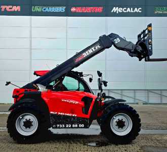 Used Forklift Truck MANITOU MLT 741 140V+ ST4 S2 2020 PREMIUM WEITERE TELESKOPARMSTAPLER (13072791)