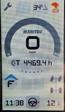 Used Forklift Truck MANITOU MLT 741 140V+ ST4 S2 2020 PREMIUM WEITERE TELESKOPARMSTAPLER (13072791)