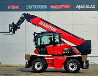 Used Forklift Truck MANITOU MRT 1845 VISION 360 115D ST5 S1 WEITERE TELESKOPARMSTAPLER (13010134)