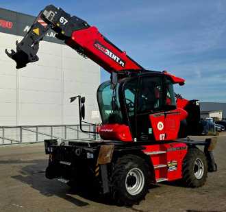 Used Forklift Truck MANITOU MRT 1845 VISION 360 115D ST5 S1 WEITERE TELESKOPARMSTAPLER (13066150)