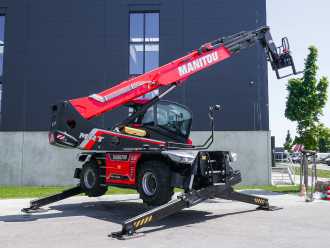 Used Forklift Truck MANITOU MRT 2260 DIESEL TELESKOPARMSTAPLER (12848116)