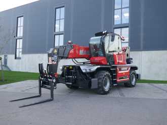 Used Forklift Truck MANITOU MRT 2260 DIESEL TELESKOPARMSTAPLER (12848897) backdrop