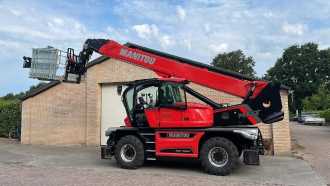 Used Forklift Truck MANITOU MRT 2660 DIESEL TELESKOPARMSTAPLER (12868553) backdrop