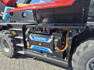 Used Forklift Truck MANITOU MRT 2660 E OXYGEN ELEKTRO TELESKOPARMSTAPLER (13033621)