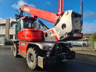 Used Forklift Truck MANITOU MRT 2660 Vision + AC DIESEL TELESKOPARMSTAPLER (13054653)