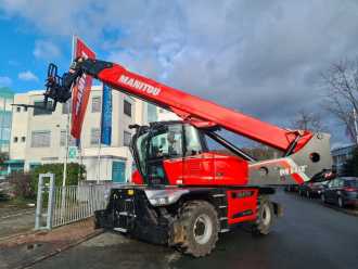 Used Forklift Truck MANITOU MRT 2660 Vision + AC DIESEL TELESKOPARMSTAPLER (13054653)