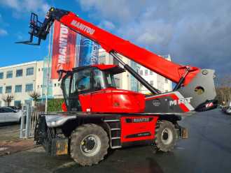 Used Forklift Truck MANITOU MRT 2660 Vision + AC DIESEL TELESKOPARMSTAPLER (13054653)