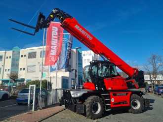 Used Forklift Truck MANITOU MRT 2660 Vision + AC DIESEL TELESKOPARMSTAPLER (13065172)
