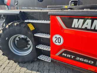 Used Forklift Truck MANITOU MRT 2660 Vision + AC DIESEL TELESKOPARMSTAPLER (13065172)