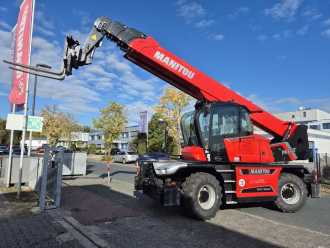 Used Forklift Truck MANITOU MRT 2660 Vision + AC DIESEL TELESKOPARMSTAPLER (13069830)
