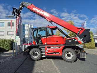 Used Forklift Truck MANITOU MRT 2660 Vision + AC DIESEL TELESKOPARMSTAPLER (13069830)