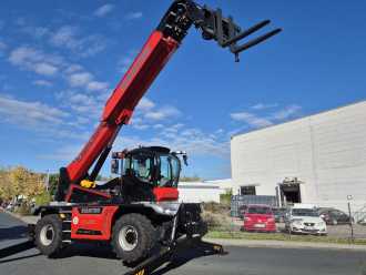 Used Forklift Truck MANITOU MRT 2660 Vision + AC DIESEL TELESKOPARMSTAPLER (13069830)