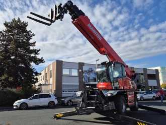 Used Forklift Truck MANITOU MRT 2660 Vision + AC DIESEL TELESKOPARMSTAPLER (13069830)