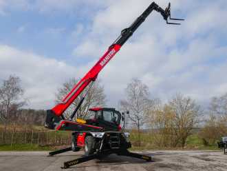 Used Forklift Truck MANITOU MRT 2660 vision DIESEL TELESKOPARMSTAPLER (12962713)