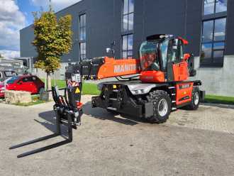 Used Forklift Truck MANITOU MRT 2660 vision DIESEL TELESKOPARMSTAPLER (13010401) backdrop