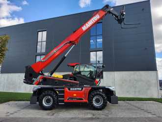 Used Forklift Truck MANITOU MRT 2660 vision DIESEL TELESKOPARMSTAPLER (13010401)