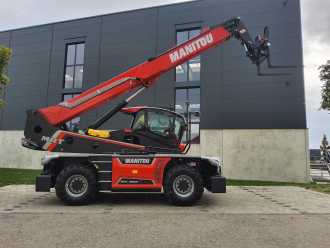 Used Forklift Truck MANITOU MRT 2660 vision DIESEL TELESKOPARMSTAPLER (13072445)