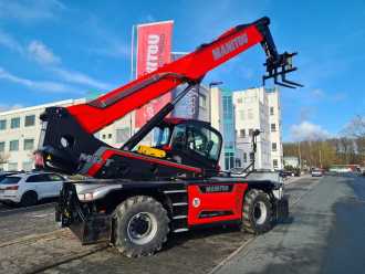 Used Forklift Truck MANITOU MRT 3060 Vision + AC DIESEL TELESKOPARMSTAPLER (13069443)