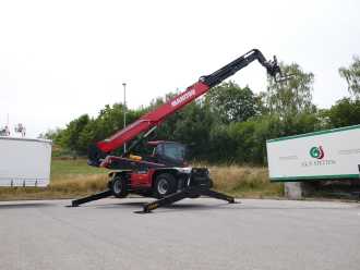 Used Forklift Truck MANITOU MRT 3570 vision DIESEL TELESKOPARMSTAPLER (12960299)