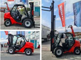 Used Forklift Truck MANITOU MSI 25 NEU 39K DIESEL GELAENDESTAPLER (13069829) backdrop