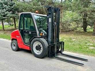 Used Forklift Truck MANITOU MSI 30T DIESEL VIERRADFRONTSTAPLER (12956231) backdrop