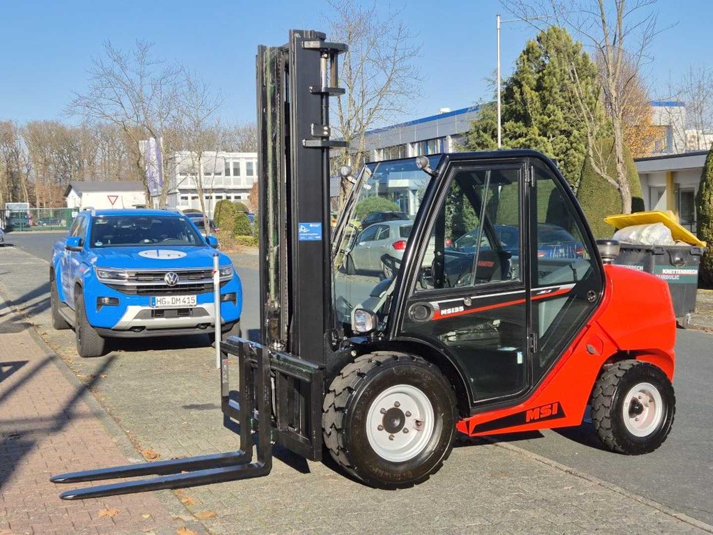 Used Forklift Truck MANITOU MSI 35 DIESEL GELAENDESTAPLER (13074908)