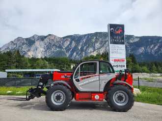 Used Forklift Truck MANITOU MT 1135 Easy 75D ST5 S1 DIESEL TELESKOPARMSTAPLER (13058094) backdrop