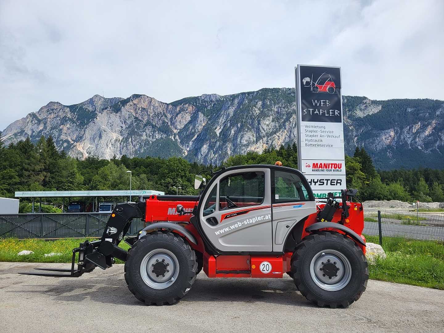 Used Forklift Truck MANITOU MT 1135 Easy 75D ST5 S1 DIESEL TELESKOPARMSTAPLER (13058094)