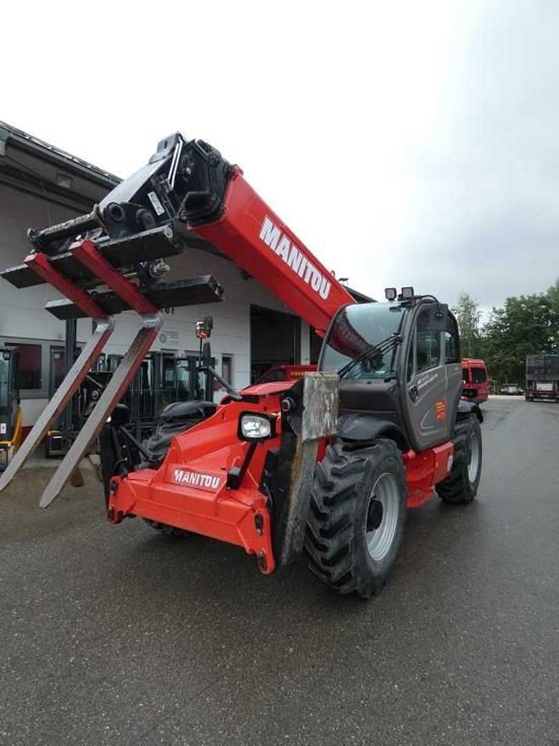 Used Forklift Truck MANITOU MT 1440 H DIESEL TELESKOPARMSTAPLER (13076035)