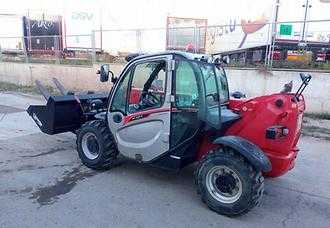 Used Forklift Truck MANITOU MT 625 H DIESEL TELESKOPARMSTAPLER (13017033)