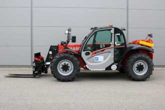 Used Forklift Truck MANITOU MT 730 H 75K ST5 S1 DIESEL TELESKOPARMSTAPLER (13067829) backdrop