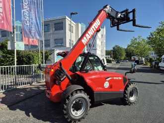Used Forklift Truck MANITOU MT625 AirCon DIESEL TELESKOPARMSTAPLER (13069828)