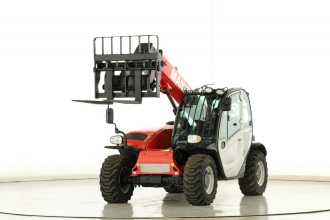 Used Forklift Truck MANITOU MT625H DIESEL TELESKOPARMSTAPLER (13059329) backdrop