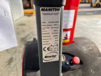 Used Forklift Truck MANITOU Stacky 10S16 Baujahr 2019 Stunden 227 Akku Neu ELEKTRO HOCHHUBWAGENDEICHSEL (13001076)