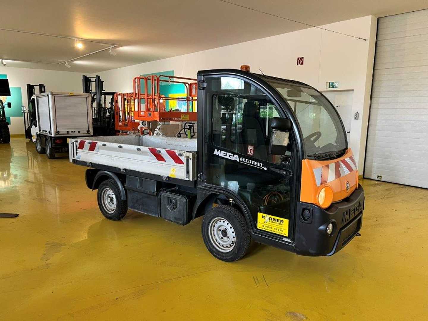 Used Forklift Truck MEGA E-Worker Kipper ELEKTRO FAHRERSITZWAGEN (12835045)
