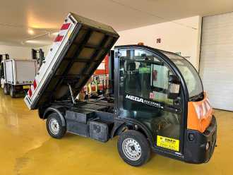 Used Forklift Truck MEGA E-Worker Kipper ELEKTRO FAHRERSITZWAGEN (12835045)