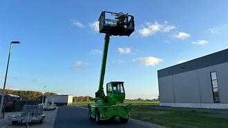 Used Forklift Truck MERLO Roto 40.16 - 2019er - Viel Zubehör DIESEL TELESKOPARMSTAPLER (13076180)