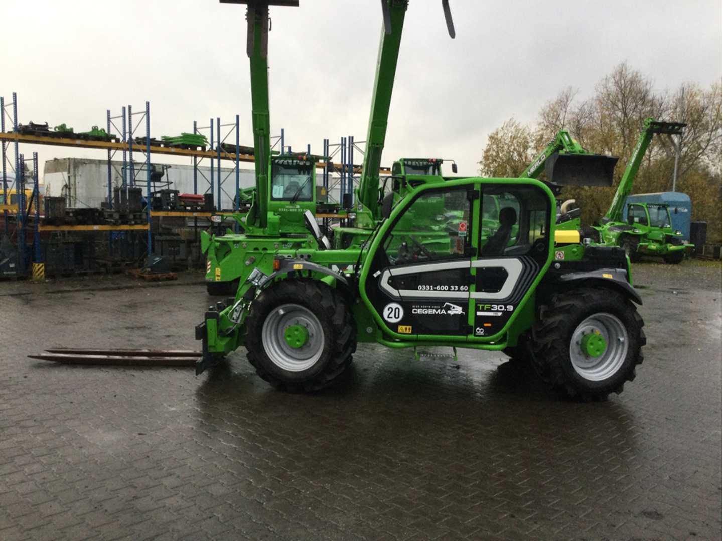 Used Forklift Truck MERLO TF30.9-115 DIESEL TELESKOPARMSTAPLER (13011456)