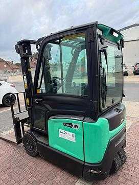Used Forklift Truck MITSUBISHI FB18ACNT ELEKTRO DREIRADFRONTSTAPLER (13066405)